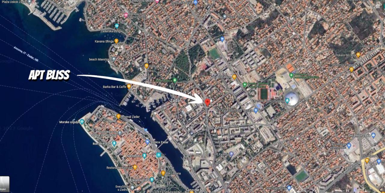 Bliss Apartment Zadar Luaran gambar